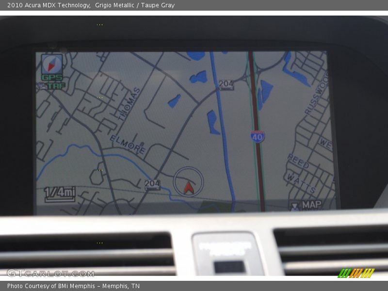 Grigio Metallic / Taupe Gray 2010 Acura MDX Technology