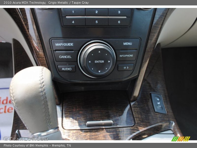 Grigio Metallic / Taupe Gray 2010 Acura MDX Technology