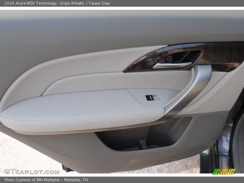 Grigio Metallic / Taupe Gray 2010 Acura MDX Technology