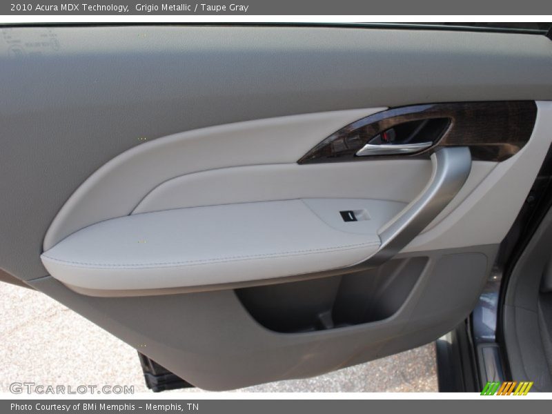 Grigio Metallic / Taupe Gray 2010 Acura MDX Technology