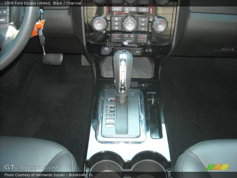 Black / Charcoal 2008 Ford Escape Limited