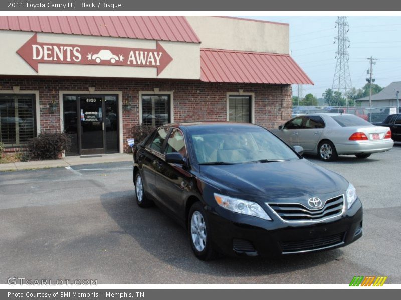 Black / Bisque 2011 Toyota Camry LE