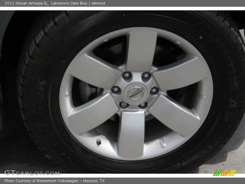 Lakeshore Slate Blue / Almond 2011 Nissan Armada SL