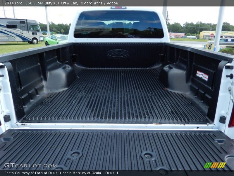 Oxford White / Adobe 2014 Ford F350 Super Duty XLT Crew Cab