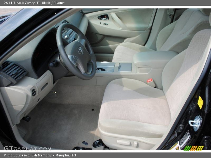 Black / Bisque 2011 Toyota Camry LE