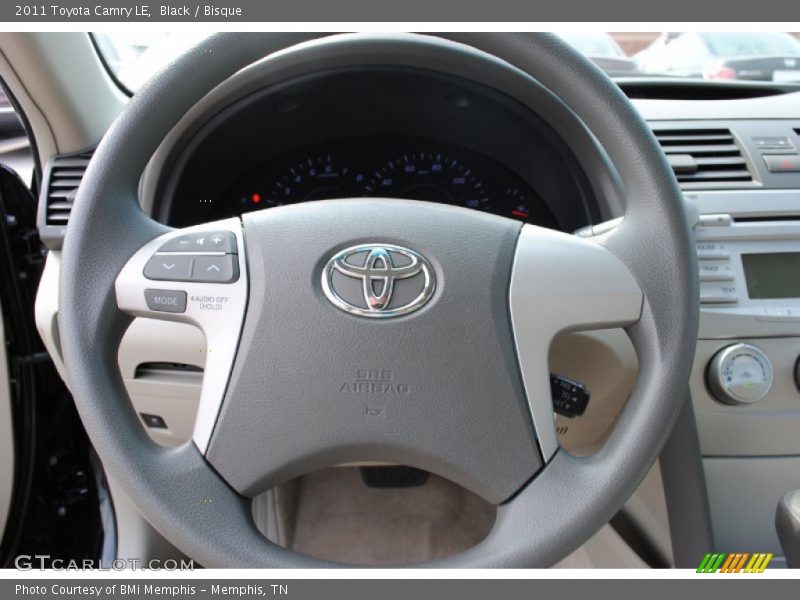 Black / Bisque 2011 Toyota Camry LE