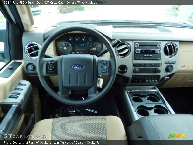 Dashboard of 2014 F350 Super Duty XLT Crew Cab