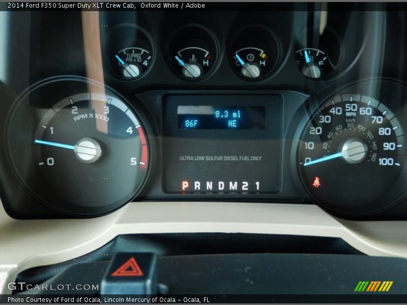  2014 F350 Super Duty XLT Crew Cab XLT Crew Cab Gauges