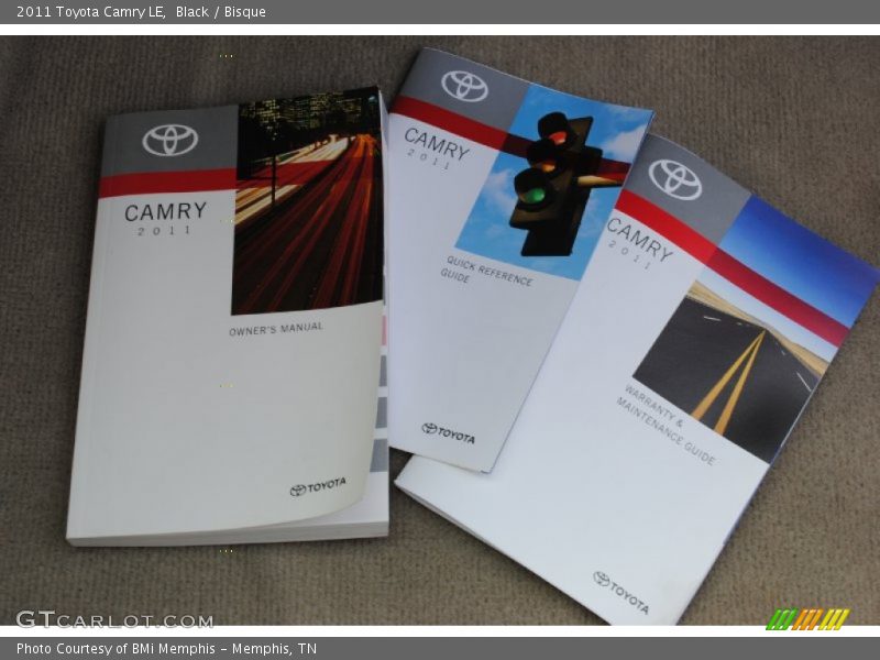 Black / Bisque 2011 Toyota Camry LE