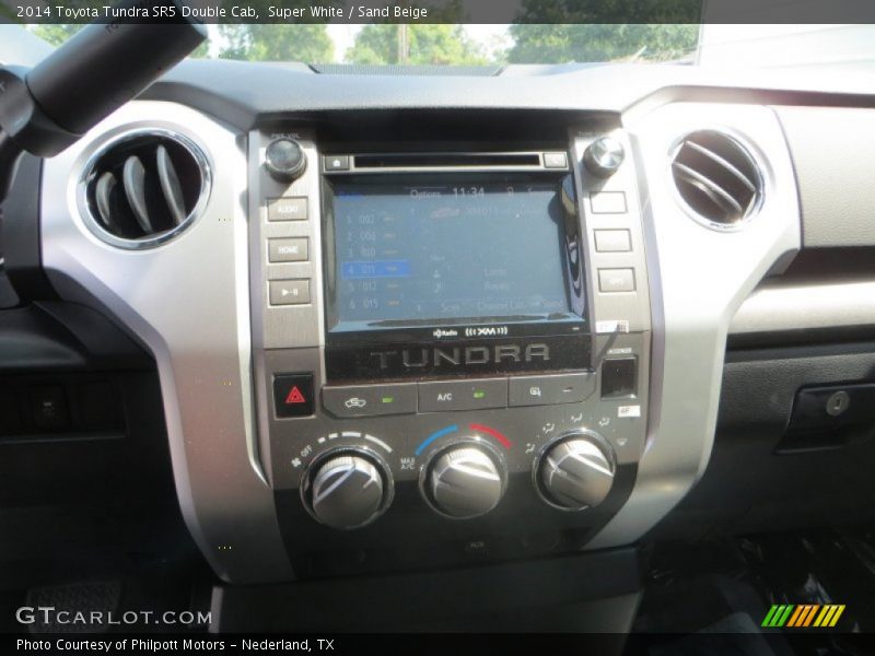Super White / Sand Beige 2014 Toyota Tundra SR5 Double Cab