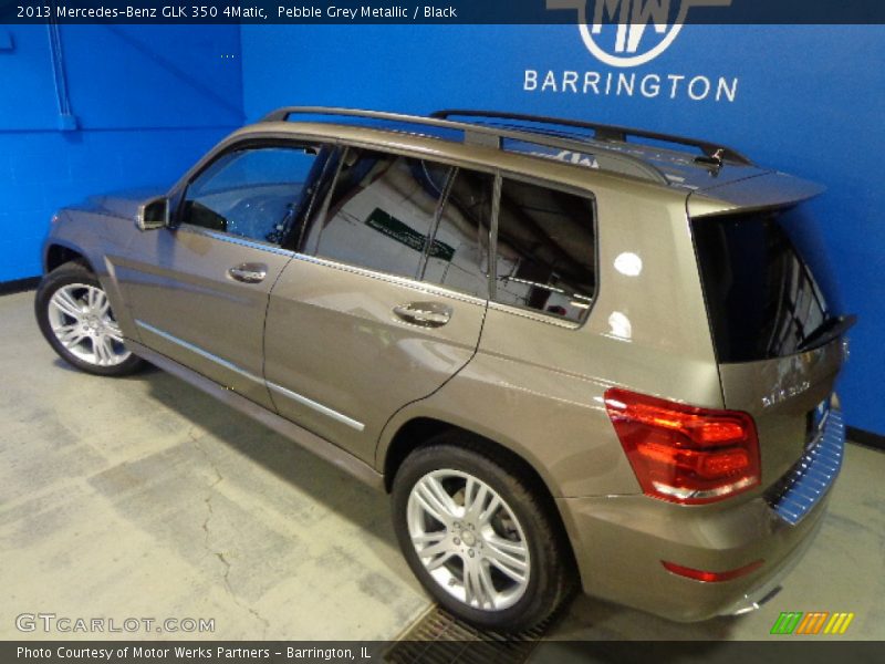Pebble Grey Metallic / Black 2013 Mercedes-Benz GLK 350 4Matic