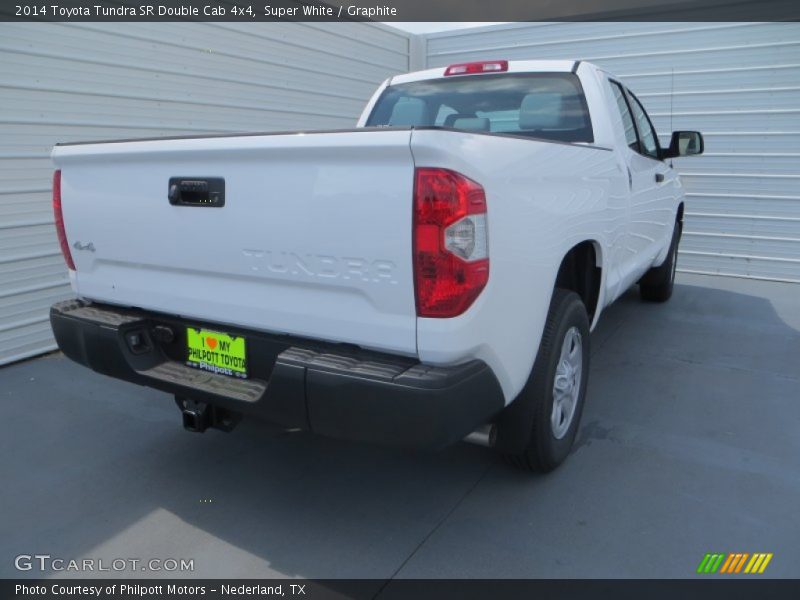 Super White / Graphite 2014 Toyota Tundra SR Double Cab 4x4