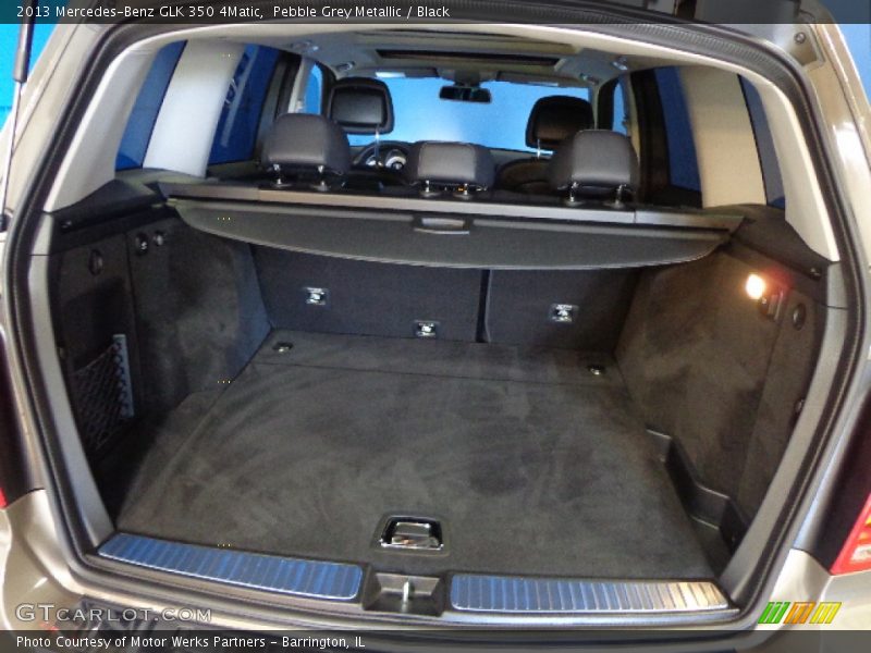 Pebble Grey Metallic / Black 2013 Mercedes-Benz GLK 350 4Matic