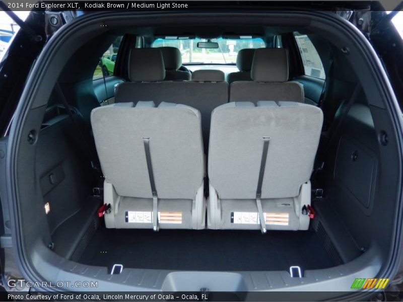 Kodiak Brown / Medium Light Stone 2014 Ford Explorer XLT