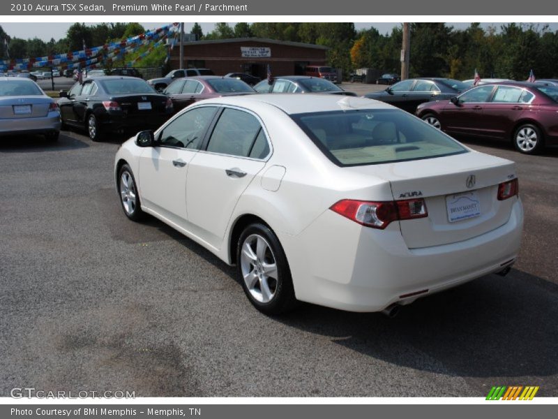 Premium White Pearl / Parchment 2010 Acura TSX Sedan