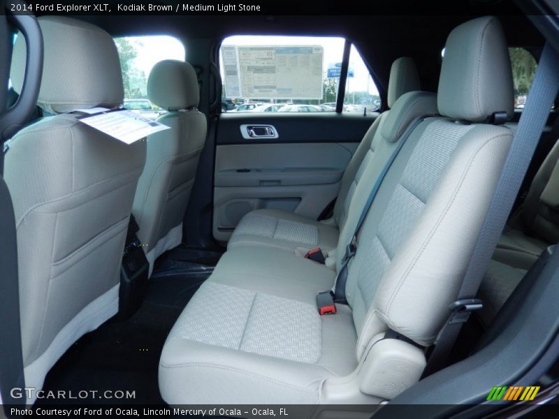 Kodiak Brown / Medium Light Stone 2014 Ford Explorer XLT