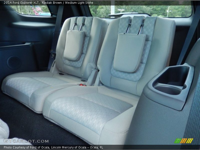 Kodiak Brown / Medium Light Stone 2014 Ford Explorer XLT