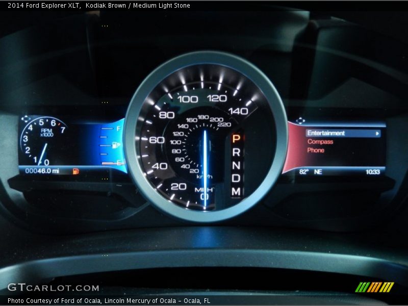 Kodiak Brown / Medium Light Stone 2014 Ford Explorer XLT