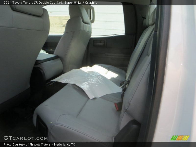 Super White / Graphite 2014 Toyota Tundra SR Double Cab 4x4