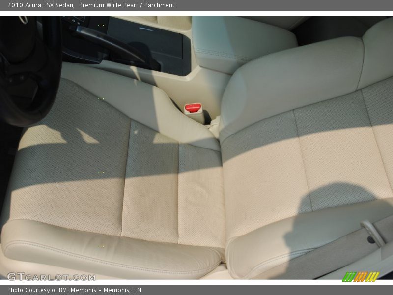 Premium White Pearl / Parchment 2010 Acura TSX Sedan