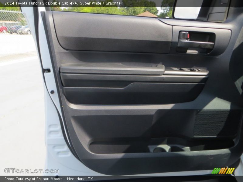 Super White / Graphite 2014 Toyota Tundra SR Double Cab 4x4