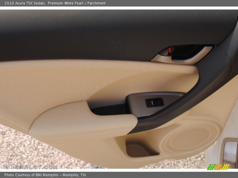 Premium White Pearl / Parchment 2010 Acura TSX Sedan