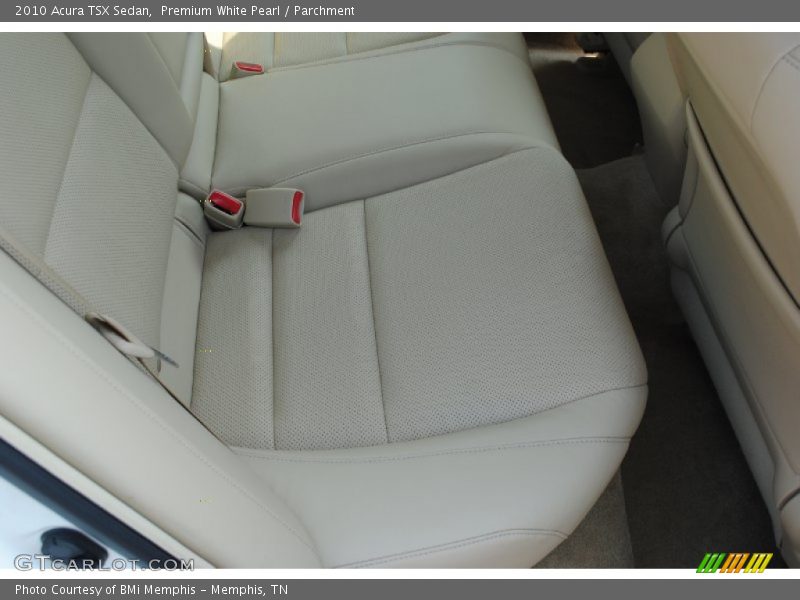 Premium White Pearl / Parchment 2010 Acura TSX Sedan