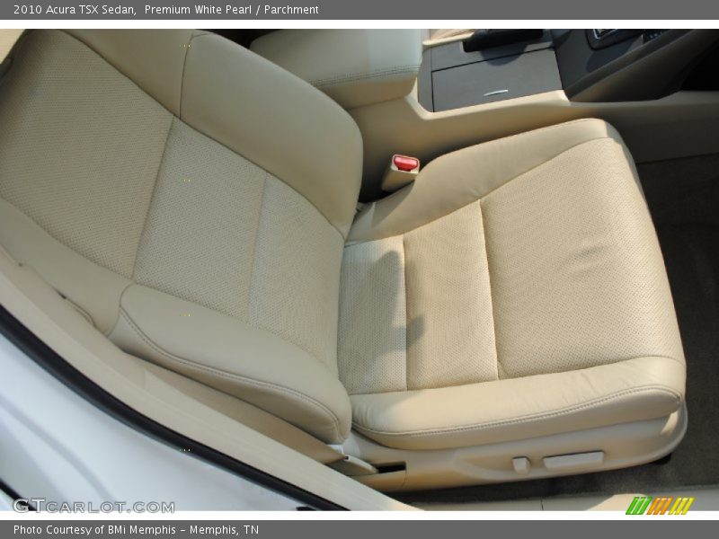 Premium White Pearl / Parchment 2010 Acura TSX Sedan