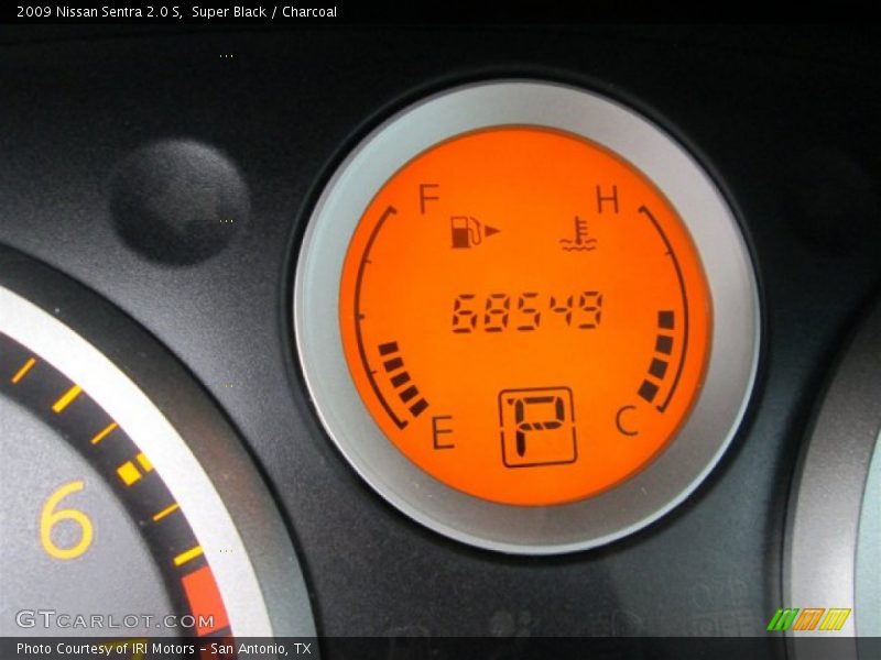 Super Black / Charcoal 2009 Nissan Sentra 2.0 S