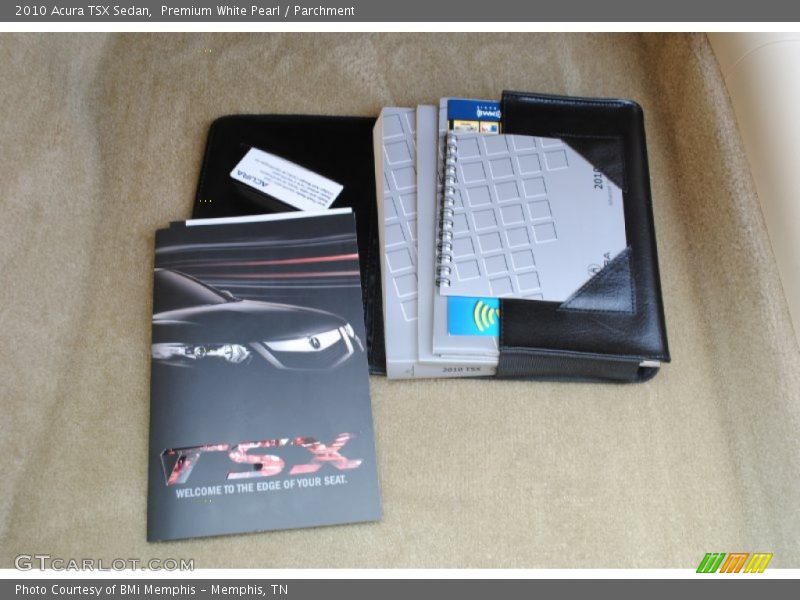 Premium White Pearl / Parchment 2010 Acura TSX Sedan