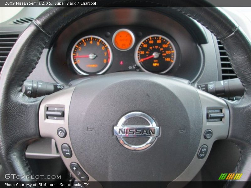 Super Black / Charcoal 2009 Nissan Sentra 2.0 S