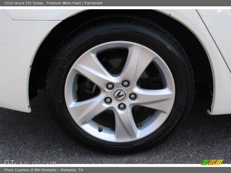 Premium White Pearl / Parchment 2010 Acura TSX Sedan