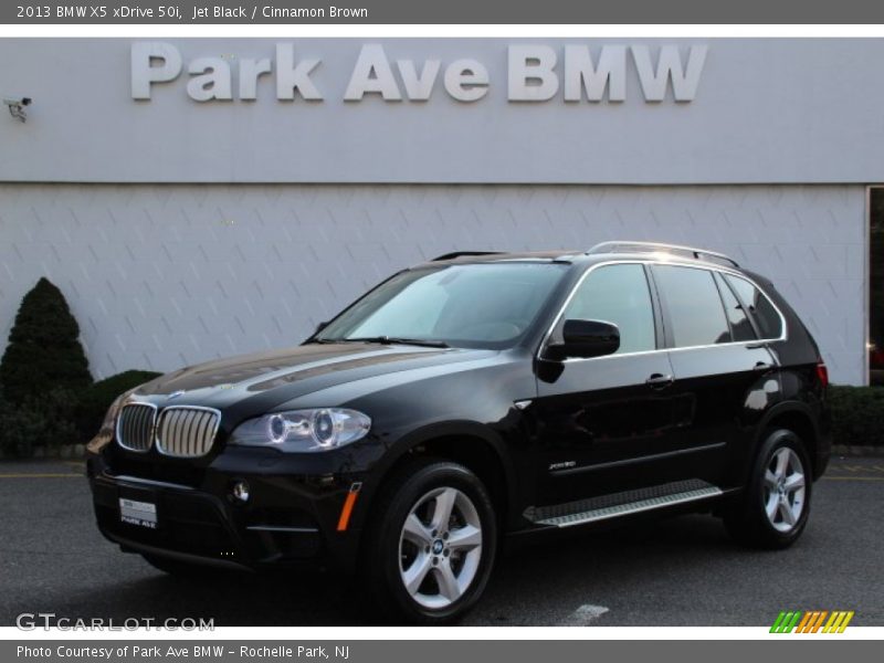 Jet Black / Cinnamon Brown 2013 BMW X5 xDrive 50i