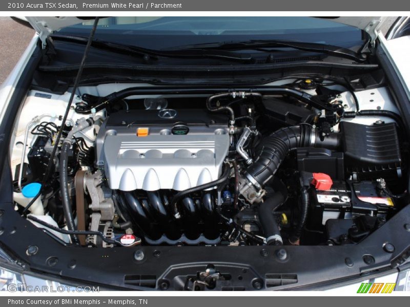 Premium White Pearl / Parchment 2010 Acura TSX Sedan