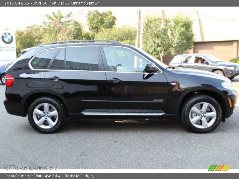 Jet Black / Cinnamon Brown 2013 BMW X5 xDrive 50i