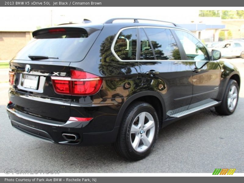Jet Black / Cinnamon Brown 2013 BMW X5 xDrive 50i