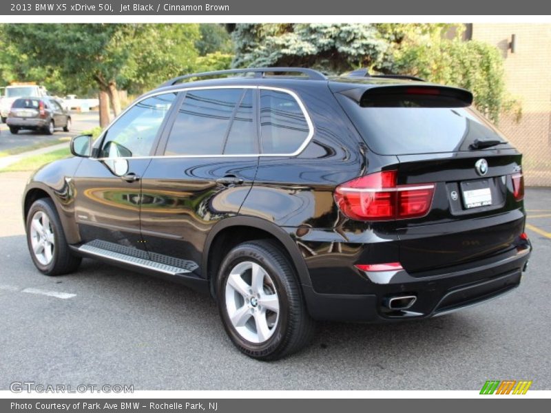Jet Black / Cinnamon Brown 2013 BMW X5 xDrive 50i