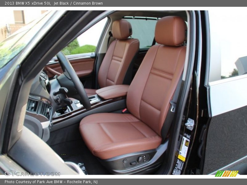 Jet Black / Cinnamon Brown 2013 BMW X5 xDrive 50i