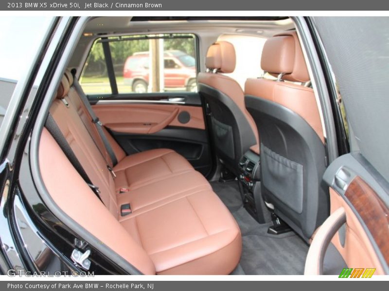 Jet Black / Cinnamon Brown 2013 BMW X5 xDrive 50i