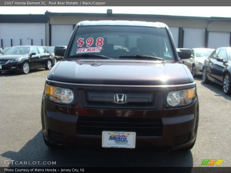 Root Beer Metallic / Black/Copper 2007 Honda Element SC