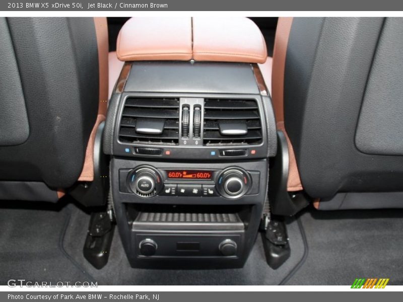 Jet Black / Cinnamon Brown 2013 BMW X5 xDrive 50i