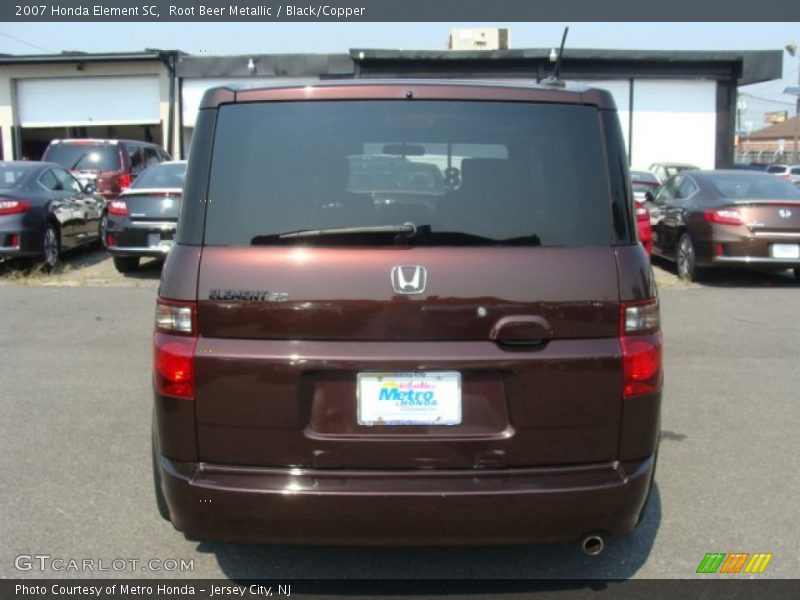 Root Beer Metallic / Black/Copper 2007 Honda Element SC