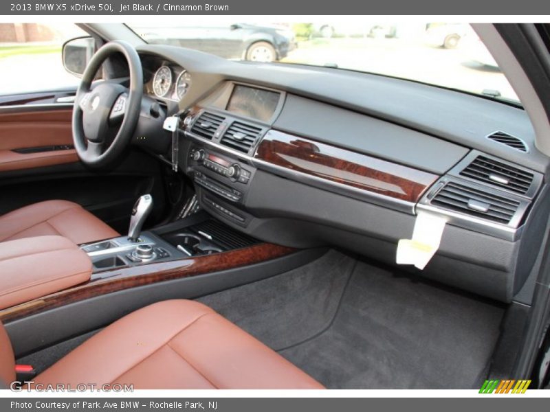 Jet Black / Cinnamon Brown 2013 BMW X5 xDrive 50i