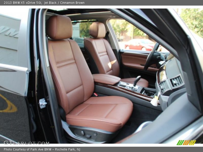 Jet Black / Cinnamon Brown 2013 BMW X5 xDrive 50i