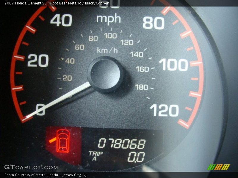 Root Beer Metallic / Black/Copper 2007 Honda Element SC