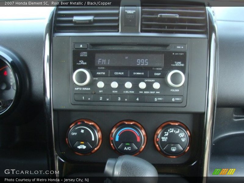 Root Beer Metallic / Black/Copper 2007 Honda Element SC