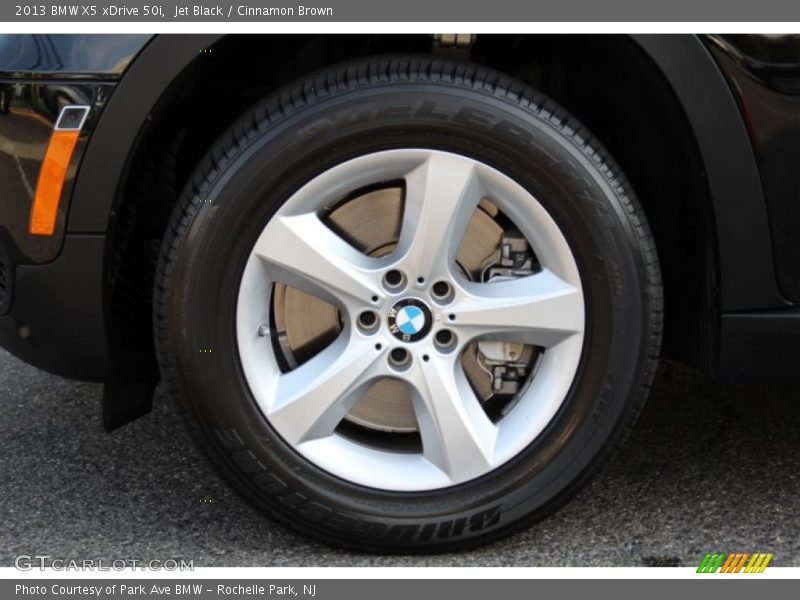 Jet Black / Cinnamon Brown 2013 BMW X5 xDrive 50i