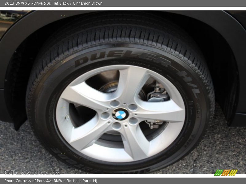 Jet Black / Cinnamon Brown 2013 BMW X5 xDrive 50i