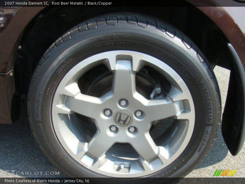 Root Beer Metallic / Black/Copper 2007 Honda Element SC