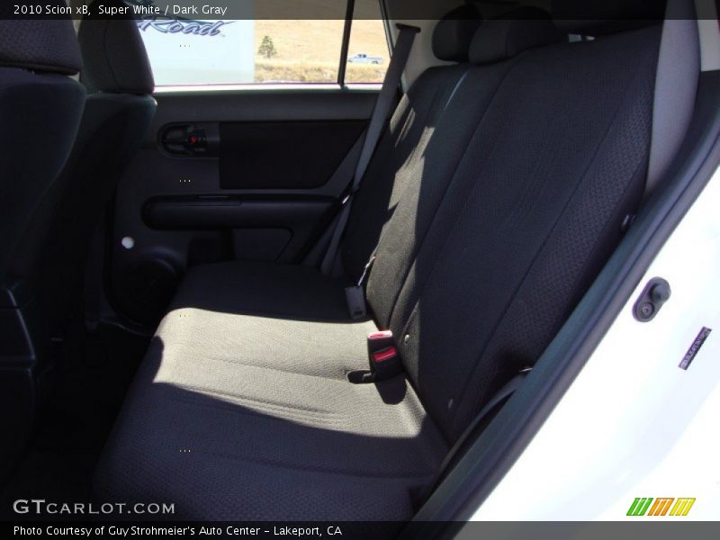 Super White / Dark Gray 2010 Scion xB